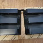 Used genuine rear license plate pods – Supra MKIV JZA80
